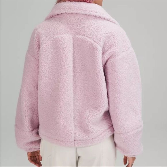 NWOT Lululemon Cinchable Fleece Zip Up - Picture 3 of 9